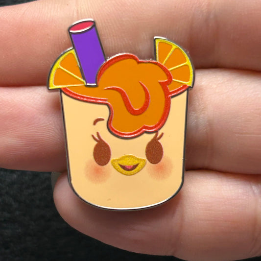 2024 - Gosalyn Mallard - Orange Juice - Munchling - Mystery Series 4 - Disney Pin