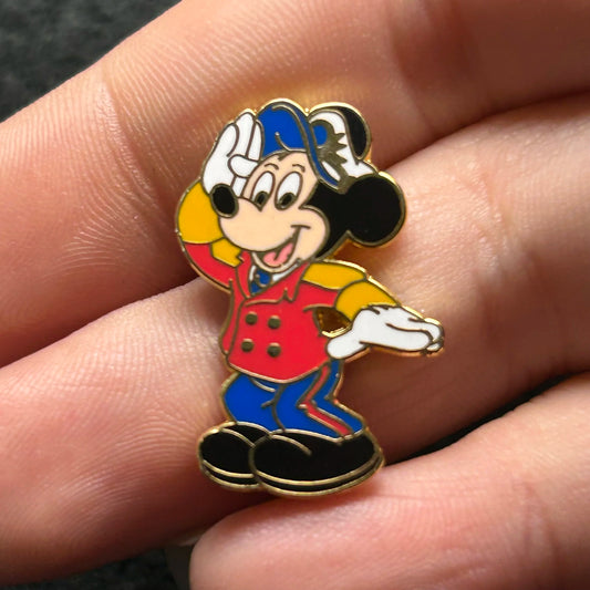 Captain Mickey - Salute - Rescue Captain Mickey - DCL Pin