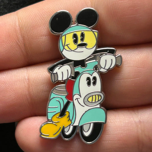 2024 - Mickey Mouse on Vespa - Booster Series - Disney Pin