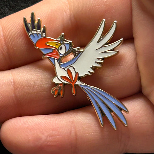 2024 - Zazu - Full Body - Lion King - 30th Anniversary- Booster Pin