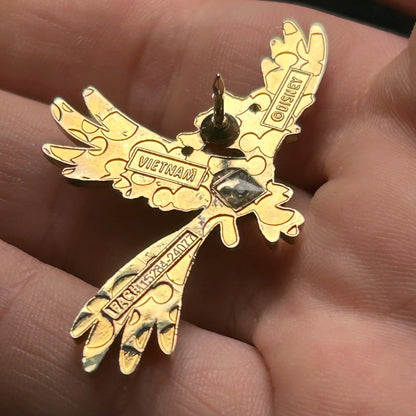 2024 - Zazu - Full Body - Lion King - 30th Anniversary- Booster Pin