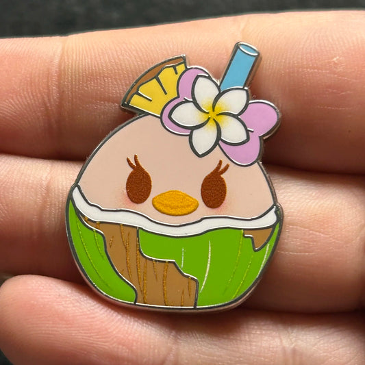 2023 - Daisy Duck - Coconut Drink - Munchling - Mystery Pin