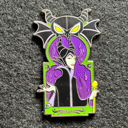 2024 - Maleficent - Sleeping Beauty - Villain Window - Mystery Series - Disney Pin