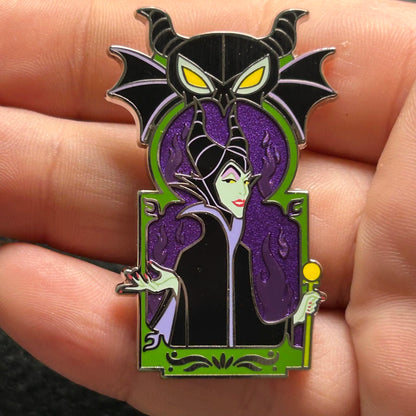 2024 - Maleficent - Sleeping Beauty - Villain Window - Mystery Series - Disney Pin