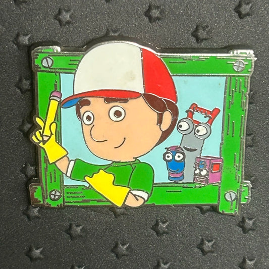 2011 - Handy Manny - Turner, Dusty, and Stretch - Disney Junior - Pin