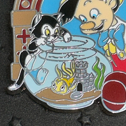 2022 - Pinocchio and Figaro - Our Best Friends - One Family - LR - Disney Pin