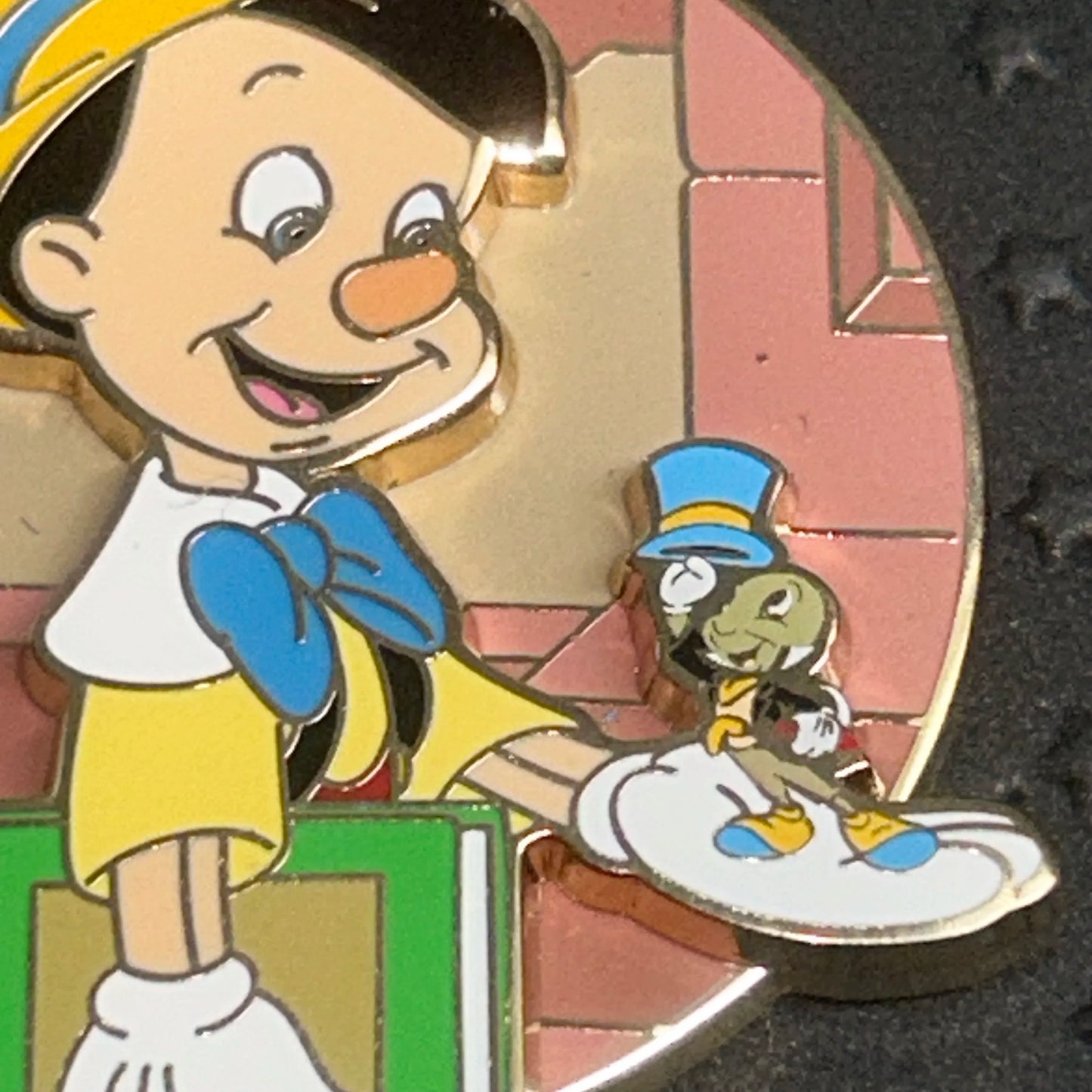 2022 - Pinocchio and Jiminy Cricket - Pin on Pin