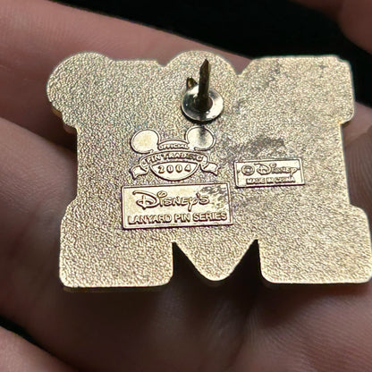 2004 - Mickey Mouse - Red M - Disney Pin