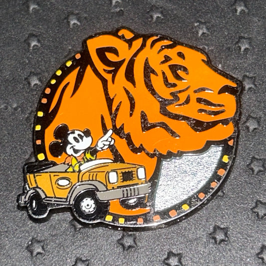 2023 - Mickey Mouse - Tiger - Safari - LR - DAK - 25th Anniversary- Mystery Disney Pin