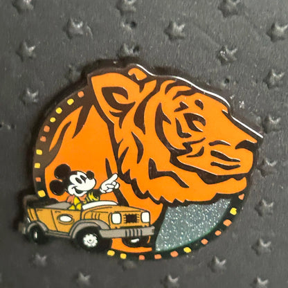 2023 - Mickey Mouse - Tiger - Safari - LR - DAK - 25th Anniversary- Mystery Disney Pin