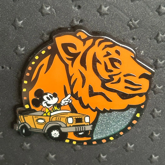 2023 - Mickey Mouse - Tiger - Safari - LR - DAK - 25th Anniversary- Mystery Disney Pin