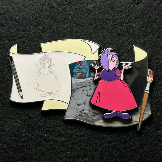 2025 - Madam Mim - Off the Page Series - WDI - LE 300 - Disney Pin