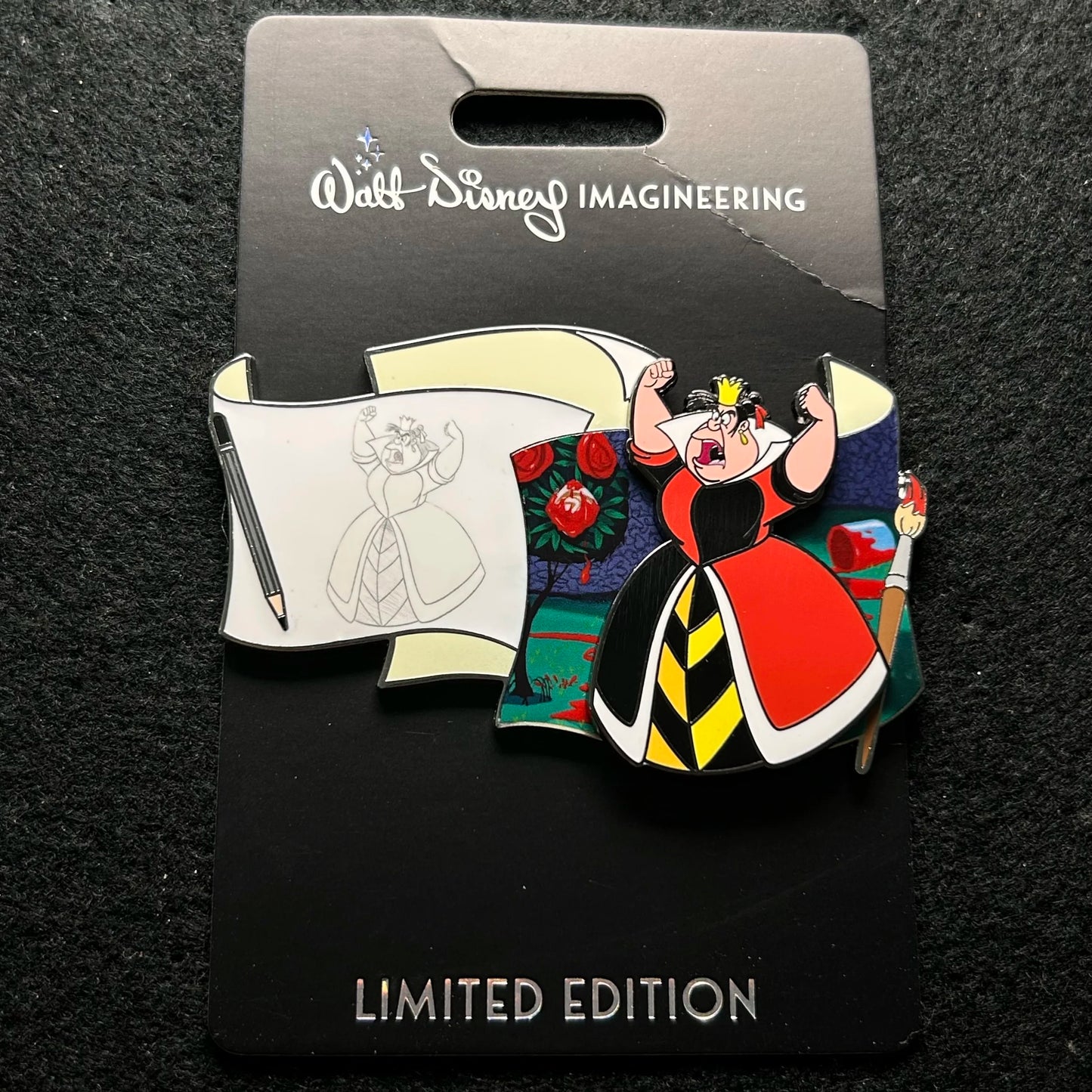 2025 - Queen of Hearts - Off the Page Series - WDI - LE 300 - Disney Pin