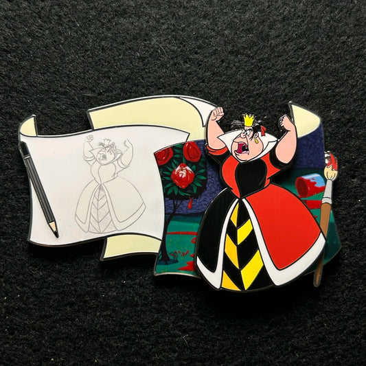 2025 - Queen of Hearts - Off the Page Series - WDI - LE 300 - Disney Pin