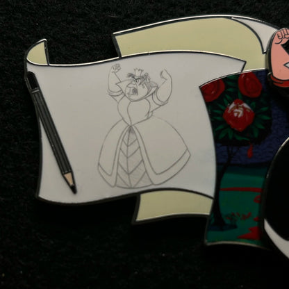 2025 - Queen of Hearts - Off the Page Series - WDI - LE 300 - Disney Pin
