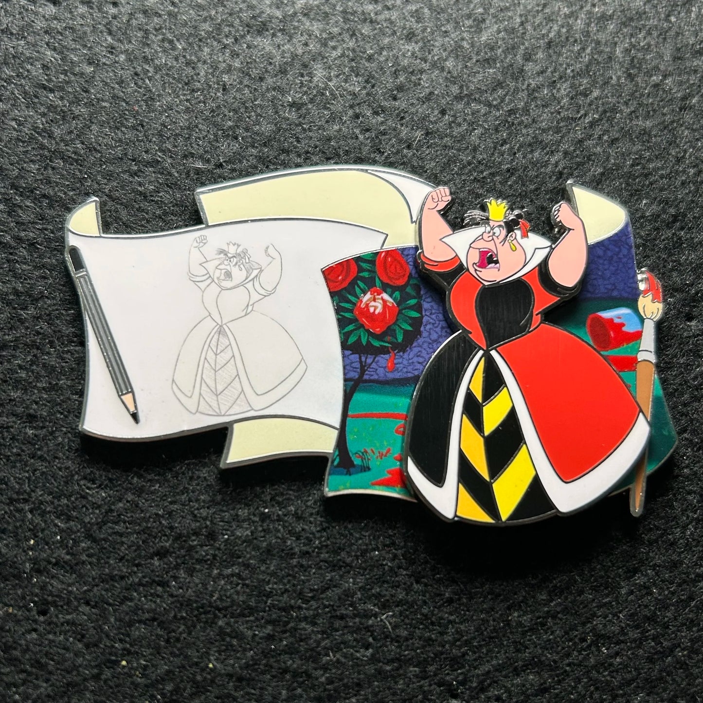 2025 - Queen of Hearts - Off the Page Series - WDI - LE 300 - Disney Pin