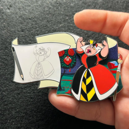 2025 - Queen of Hearts - Off the Page Series - WDI - LE 300 - Disney Pin