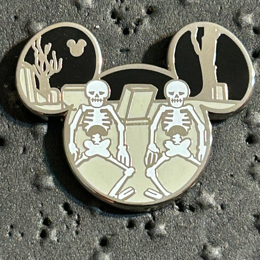 2019 - Skeleton Dance - Hidden Mickey - Short Films - Disney Pin
