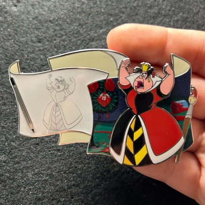 2025 - Queen of Hearts - Off the Page Series - WDI - LE 300 - Disney Pin