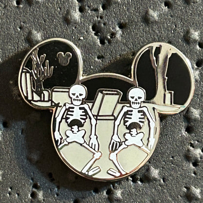 2019 - Skeleton Dance - Hidden Mickey - Short Films - Disney Pin