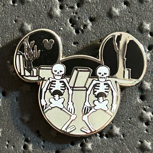 2019 - Skeleton Dance - Hidden Mickey - Short Films - Disney Pin