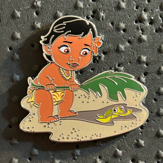 2024 - Baby Moana and Turtle - Disney Pin