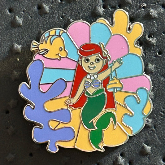2023 - Ariel and Flounder - The Little Mermaid - It’s A Small World - Mystery Pin