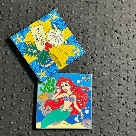2024 - Ariel - The Little Mermaid - Christmas Gift - LE 2,000 - Disney Pin