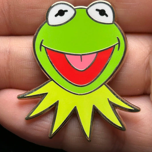 2025 - Kermit the Frog - Head - Muppet Studio Exclusive - Disney Pin