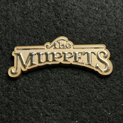 2025 - Muppets - Logo - Gold - Muppet Studio Exclusive - Disney Pin