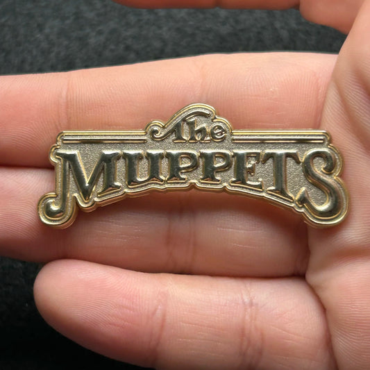2025 - Muppets - Logo - Gold - Muppet Studio Exclusive - Disney Pin