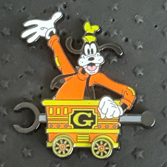 2023 - Loungefly - Goofy - Mickey and Friends - Spinning Wheels - Train - Mystery Pin