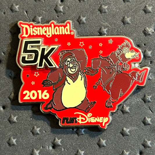 2016 - Big Al & Liver Lips - Country Bears - DLR - 5k - LR - Disney Pin