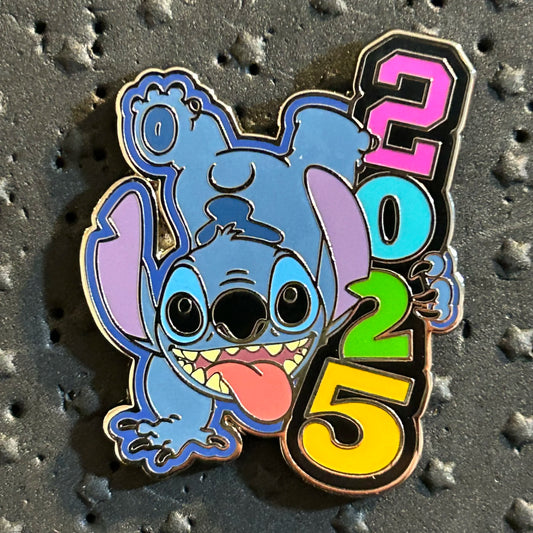 2025 - Stitch - Happy - Disney Pin