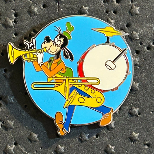2015 - Goofy - One Man Band - MMC - Disney Pin