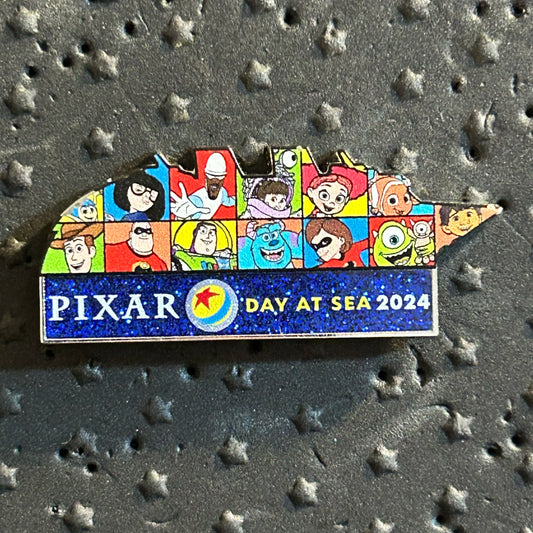 2024 - Pixar - LR - DCL - Cruise Silhouette - Disney Pin