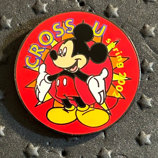2002 - Mickey Mouse - Cross U - Disney Pin
