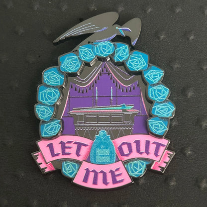 2023 - Let Me Out - Raven - Coffin - Haunted Mansion - Disney Pin