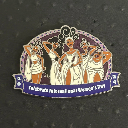2024 - The Muses - Hercules - LR - International Women’s Day - Pin