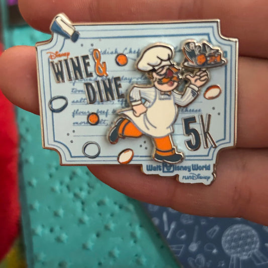 2024 - Sweedish Chef - Muppets - 5K - runDisney - LR - Disney Pin