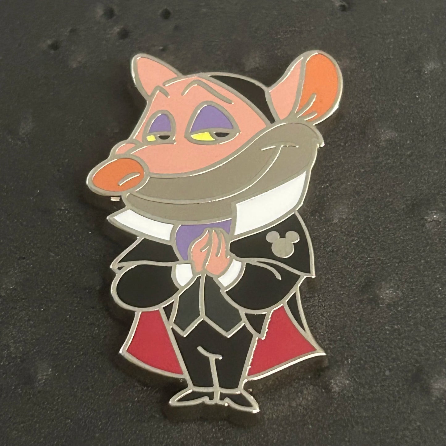 2024 - Ratigan - Hidden Disney - Villains - Chaser - Pin