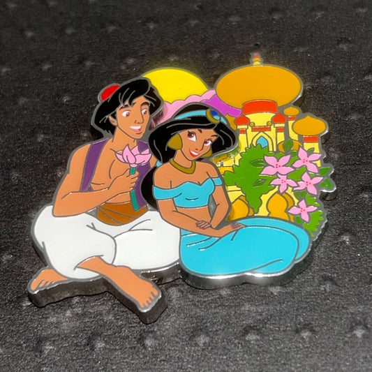 2024 - Aladdin and Jasmine - Agrabah Palace - Disney Pin