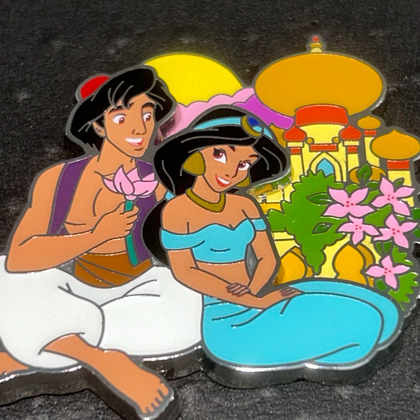 2024 - Aladdin and Jasmine - Agrabah Palace - Disney Pin