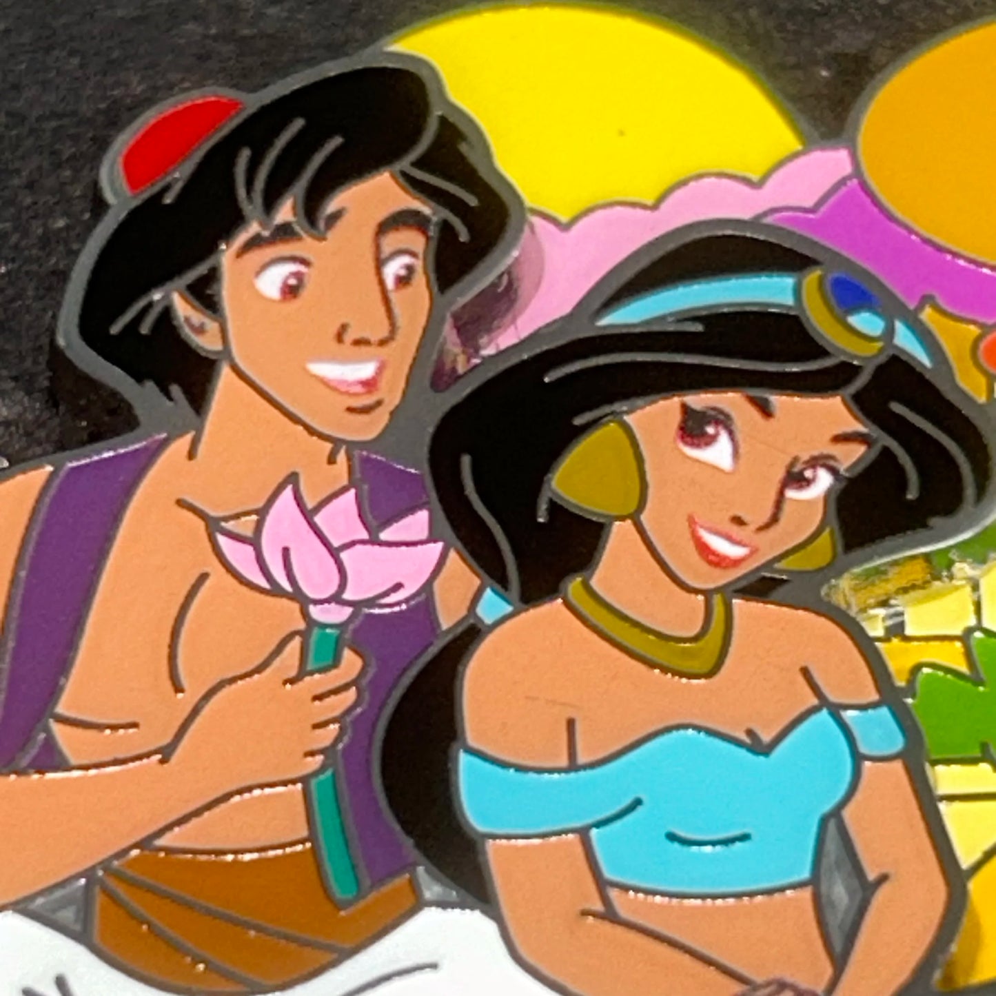 2024 - Aladdin and Jasmine - Agrabah Palace - Disney Pin