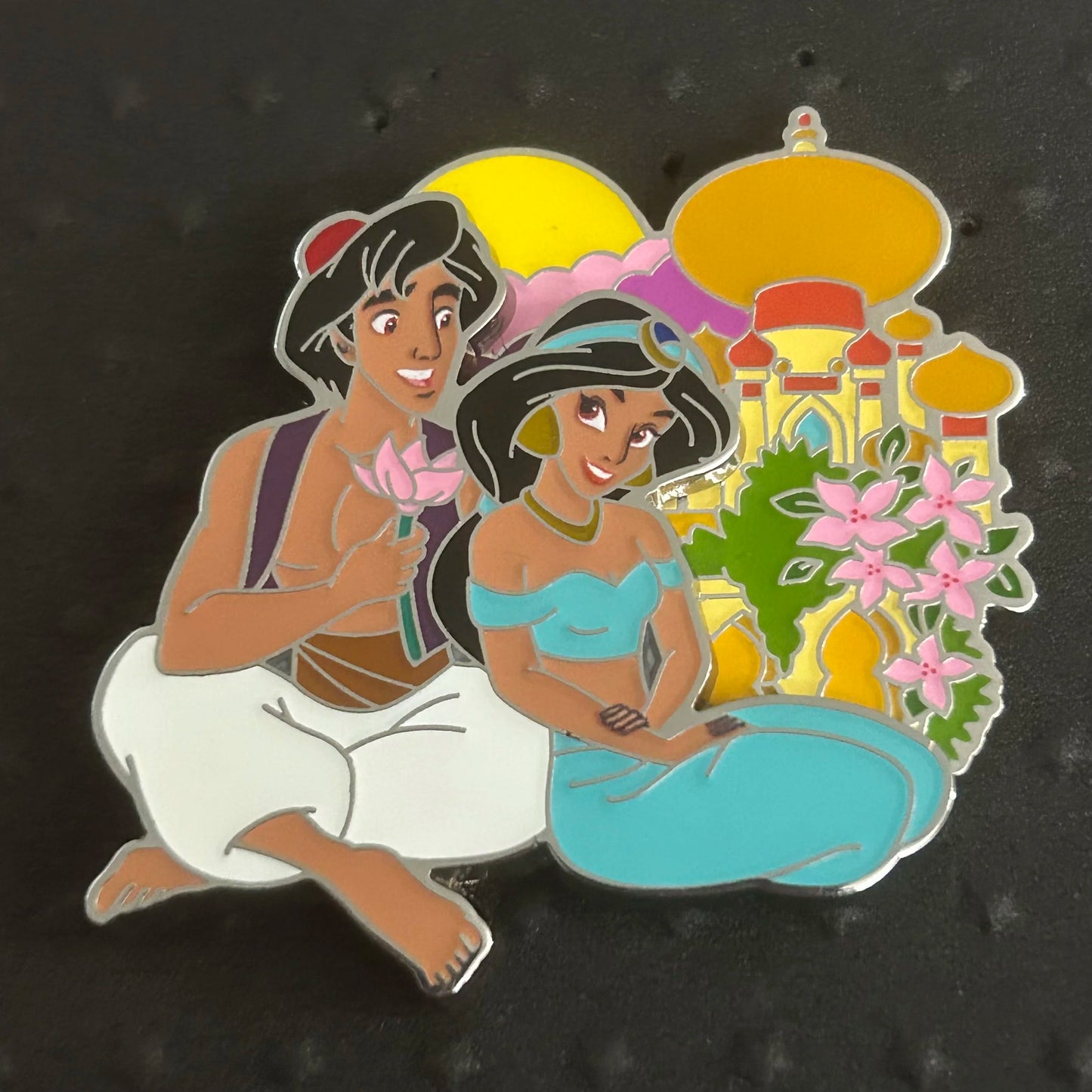 2024 - Aladdin and Jasmine - Agrabah Palace - Disney Pin