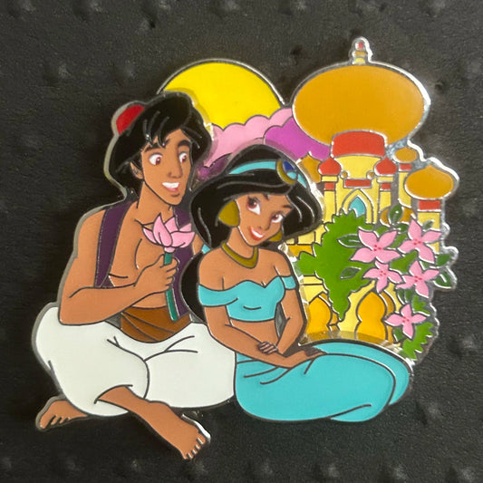 2024 - Aladdin and Jasmine - Agrabah Palace - Disney Pin