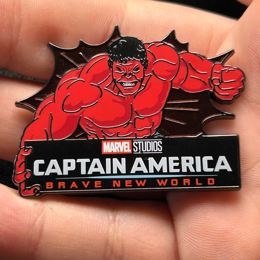 2025 - Red Hulk - Captain America - Brave New World - Marvel World - Disney Pin