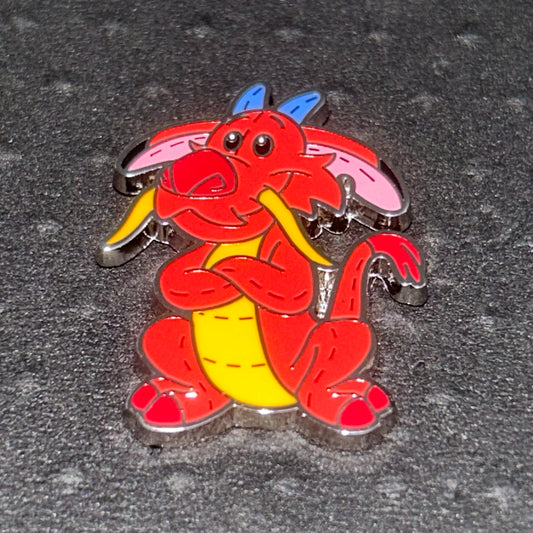 2024 - Mushu - Mulan - Pixie Plush - Mystery Pin