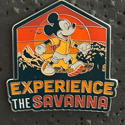 2024 - Mickey Mouse - Explorer - Experience The Savanna - Disney Pin