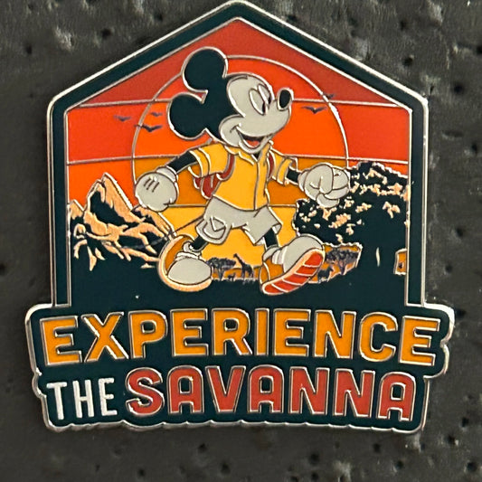 2024 - Mickey Mouse - Explorer - Experience The Savanna - Disney Pin